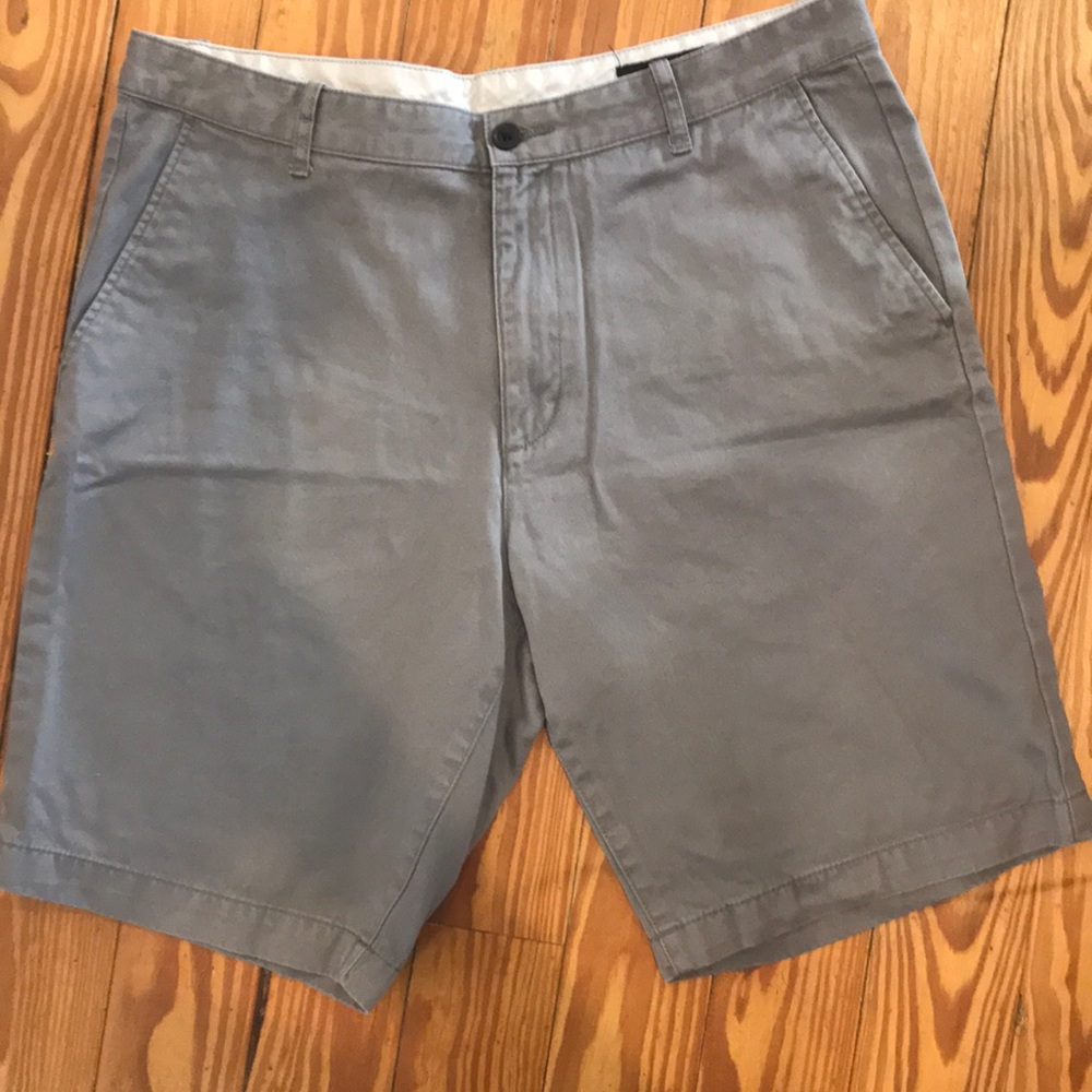Claiborne Flat Front Bermuda Shorts